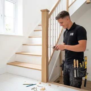 Staircase balustrade